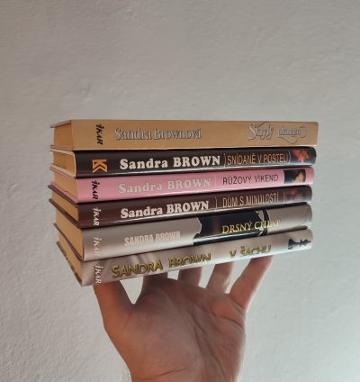 Sandra Brown - set 6 knih!