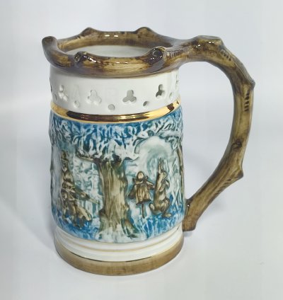 Myslivecký korbel Royal Dux 2